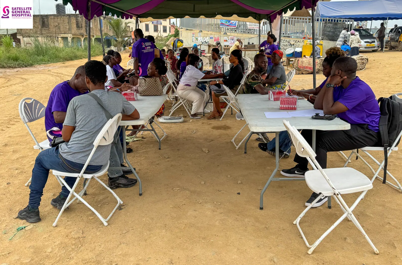 Satellite General Hospital free health screening at the Taxi Rank, Satellite Bus Stop, photo 3