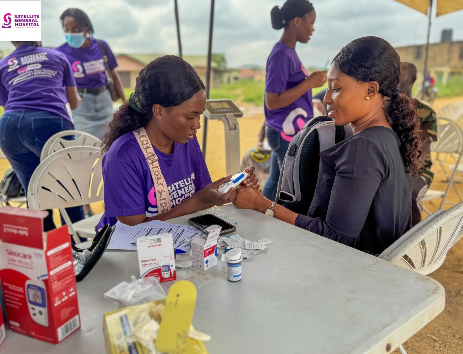 Satellite General Hospital free health screening at the Taxi Rank, Satellite Bus Stop, photo 7