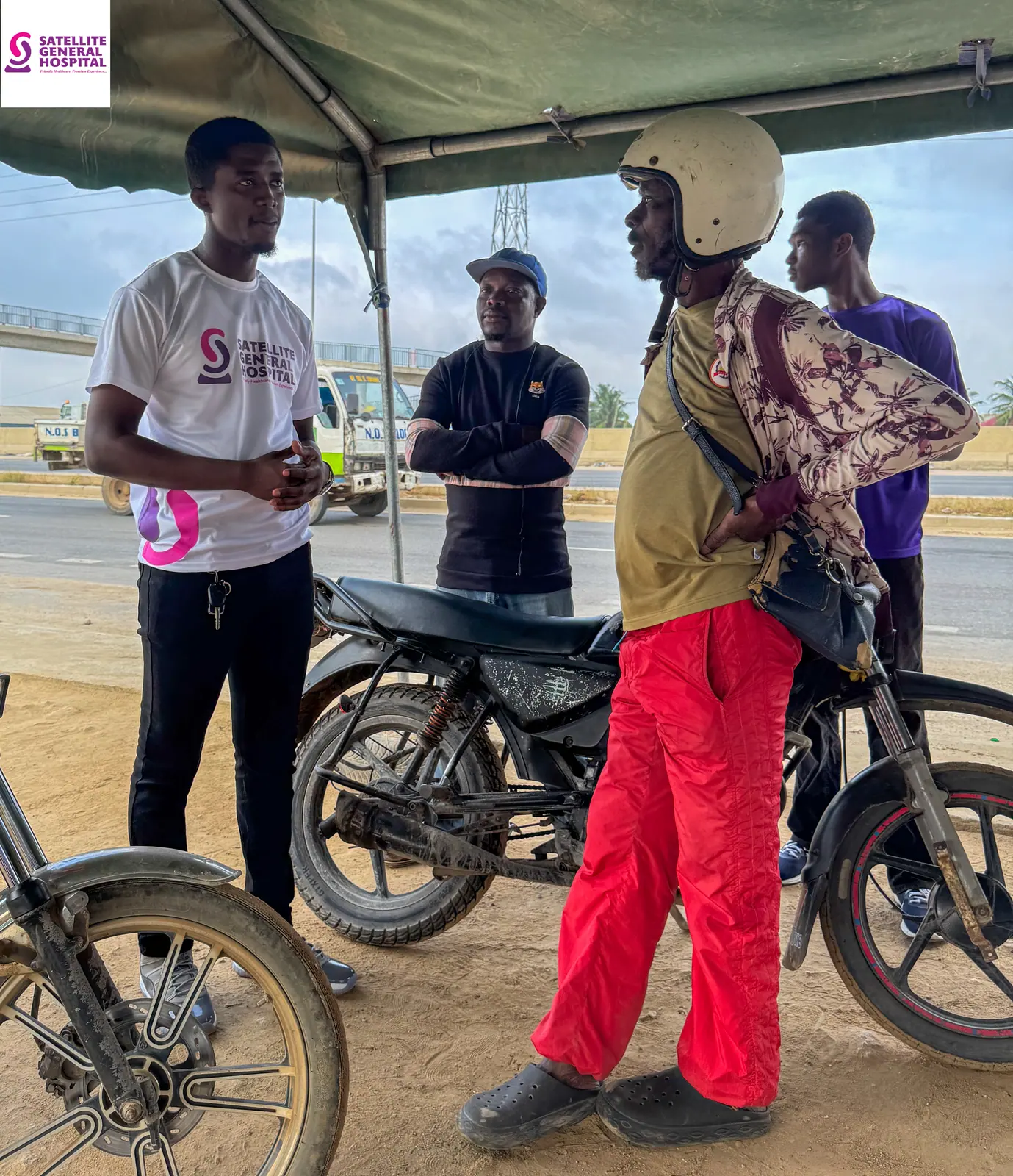 Satellite General Hospital free health screening at the Taxi Rank, Satellite Bus Stop, photo 9