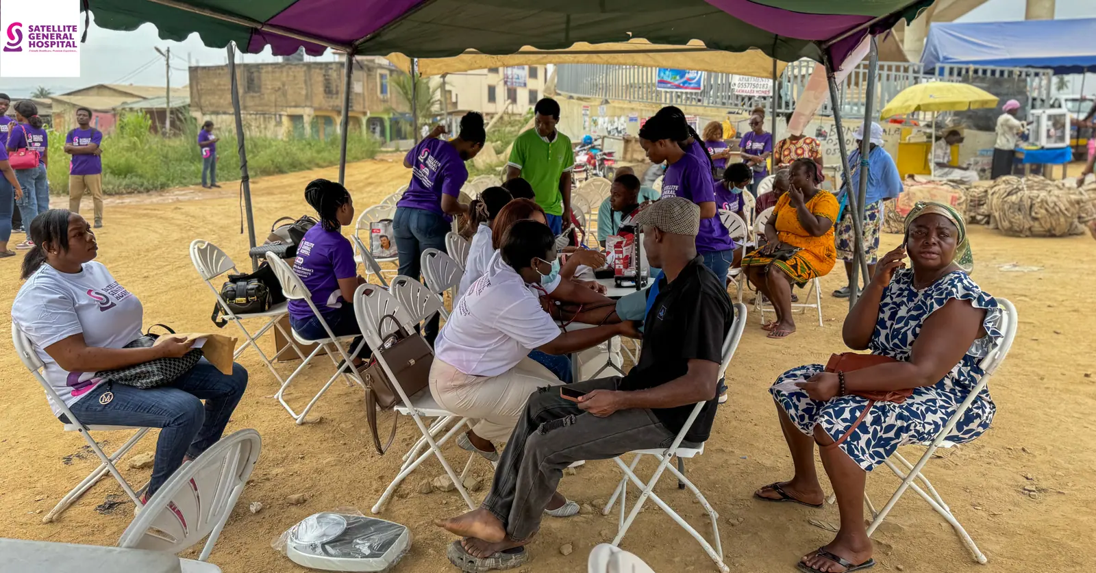Satellite General Hospital free health screening at the Taxi Rank, Satellite Bus Stop, photo 13