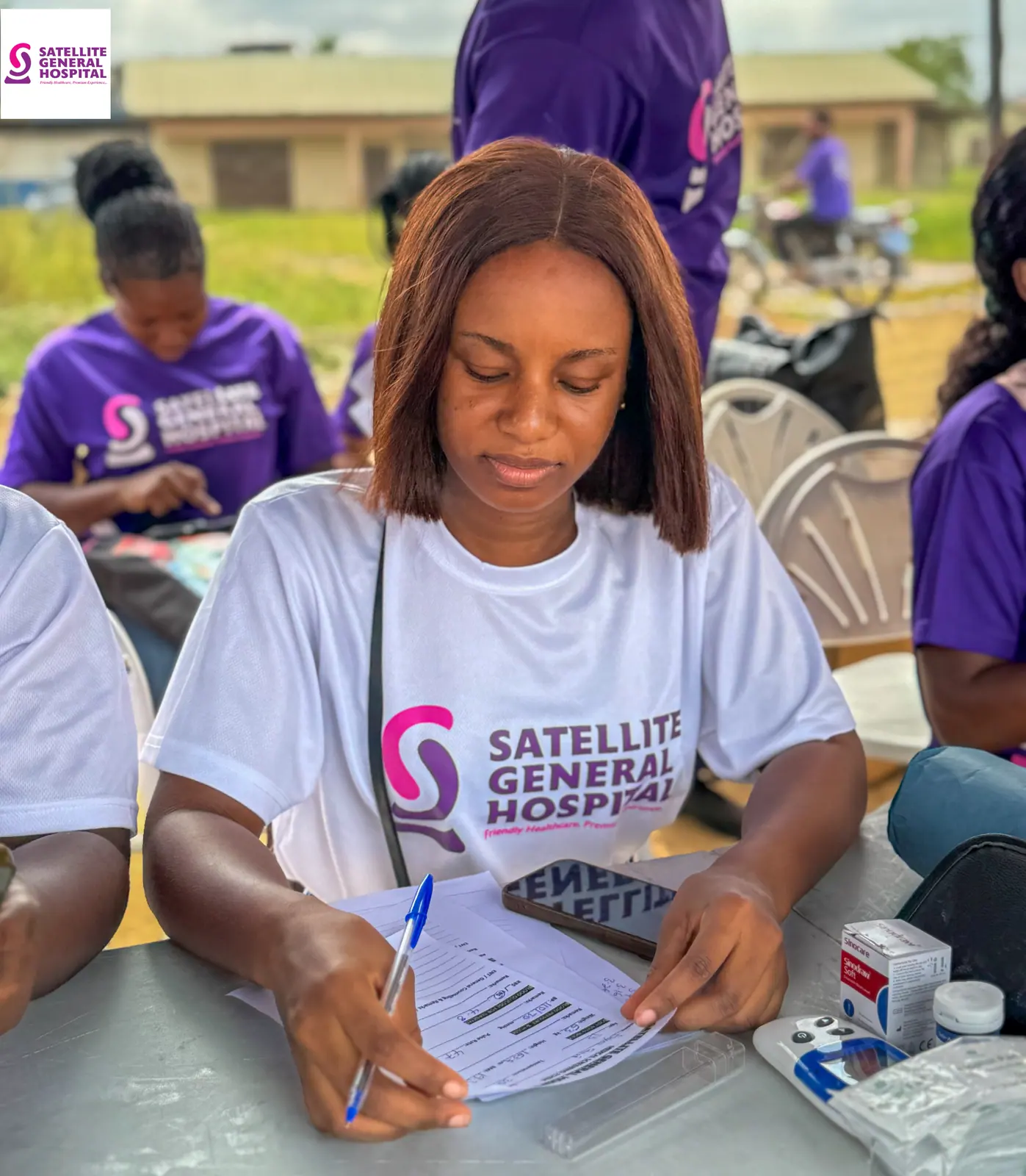 Satellite General Hospital free health screening at the Taxi Rank, Satellite Bus Stop, photo 16