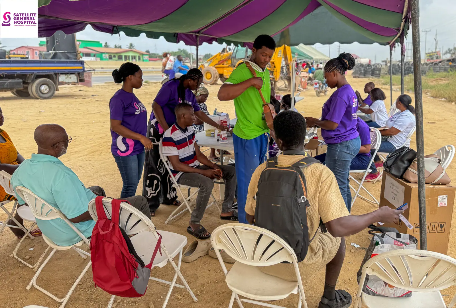 Satellite General Hospital free health screening at the Taxi Rank, Satellite Bus Stop, photo 22