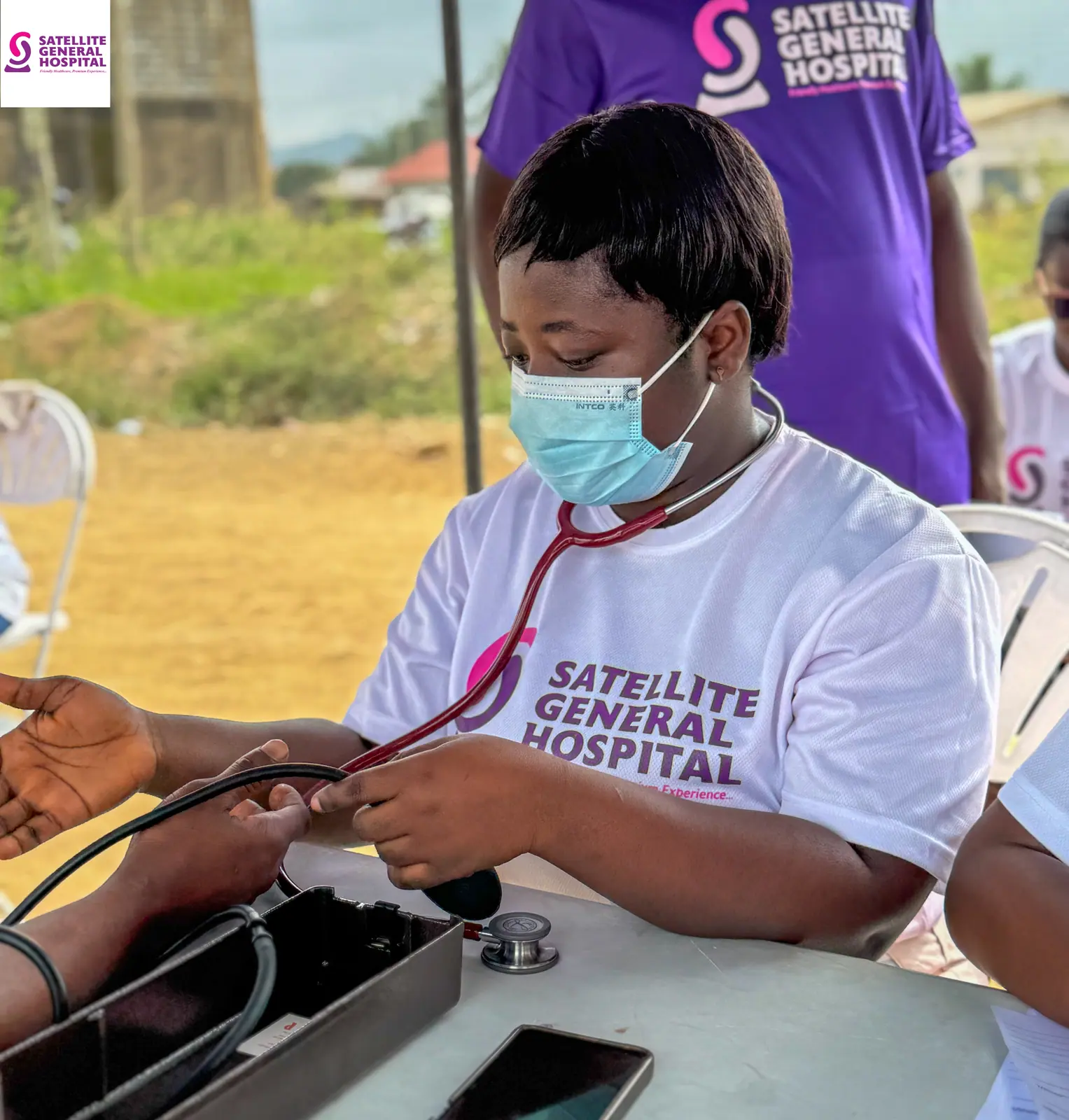 Satellite General Hospital free health screening at the Taxi Rank, Satellite Bus Stop, photo 27