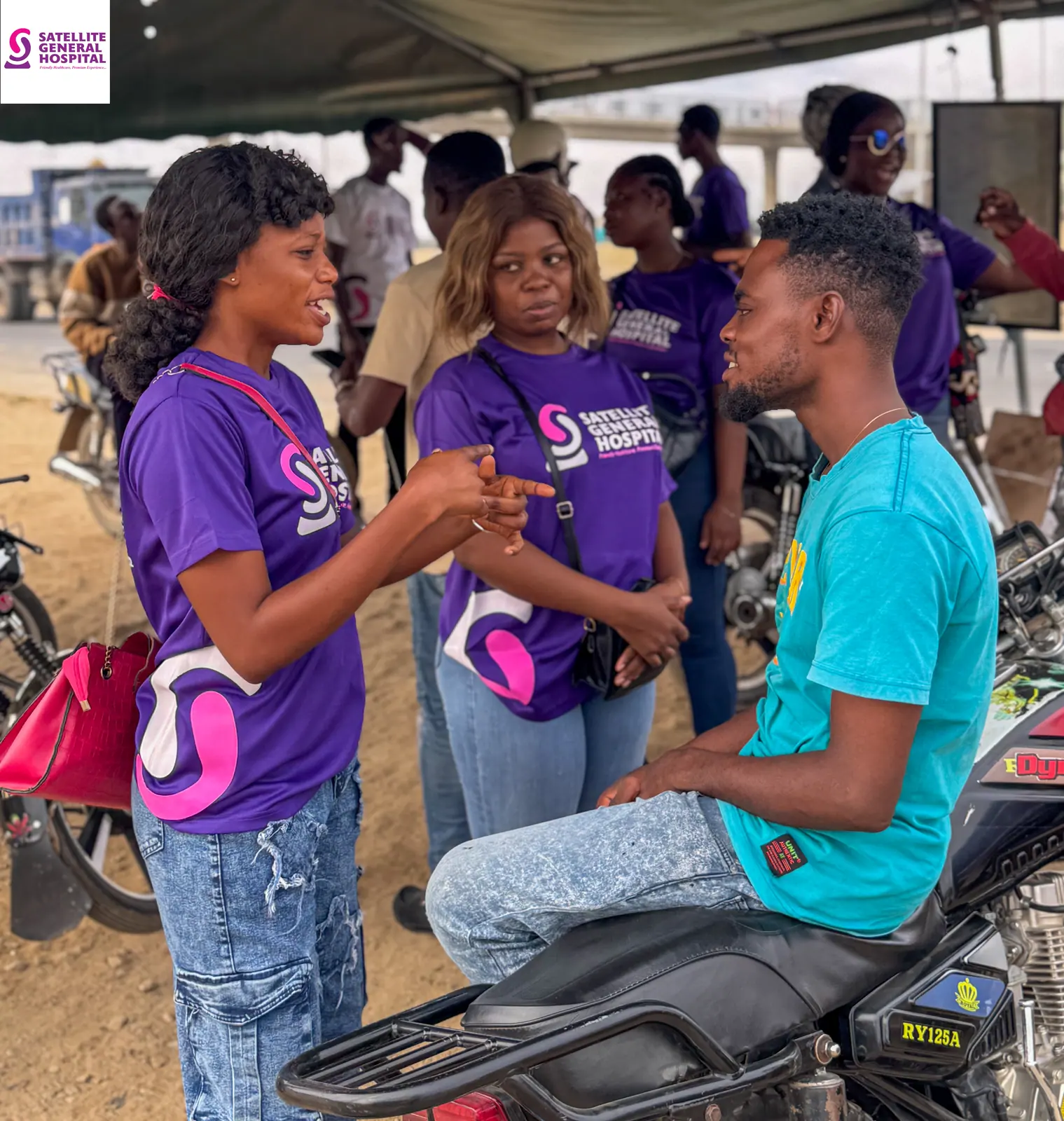 Satellite General Hospital free health screening at the Taxi Rank, Satellite Bus Stop, photo 31