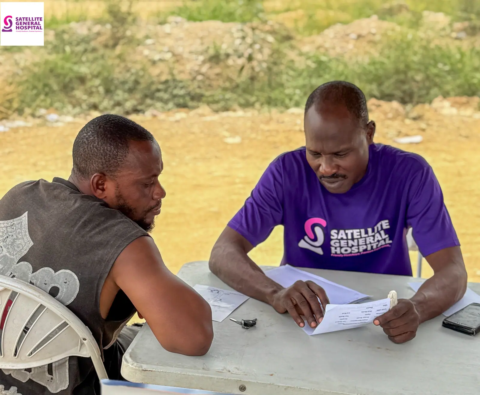 Satellite General Hospital free health screening at the Taxi Rank, Satellite Bus Stop, photo 34