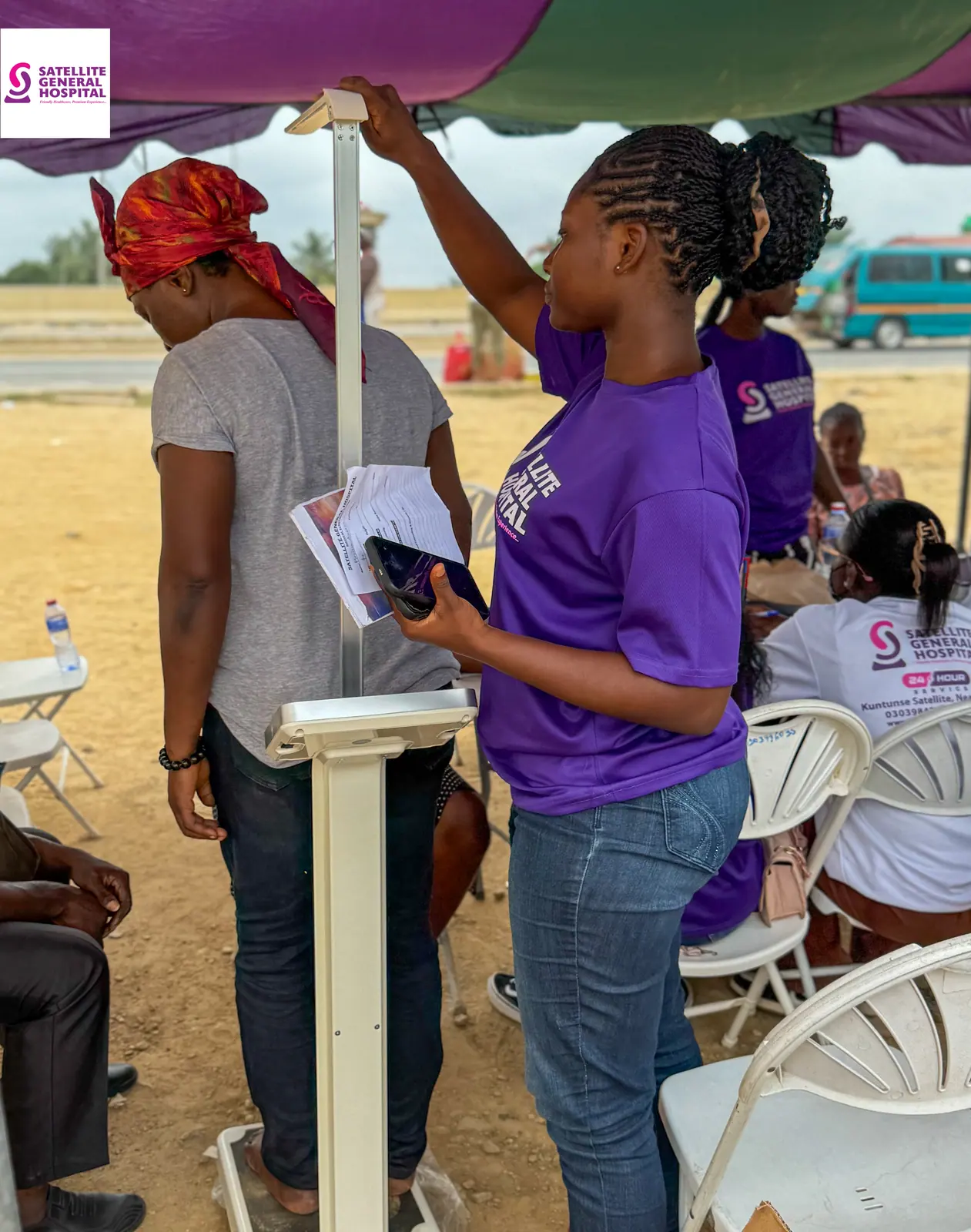 Satellite General Hospital free health screening at the Taxi Rank, Satellite Bus Stop, photo 36