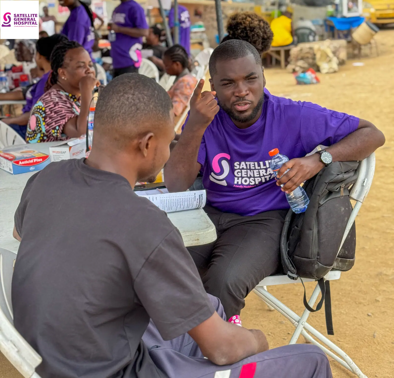 Satellite General Hospital free health screening at the Taxi Rank, Satellite Bus Stop, photo 42